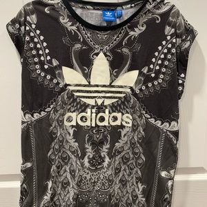 Adidas patterned shirt